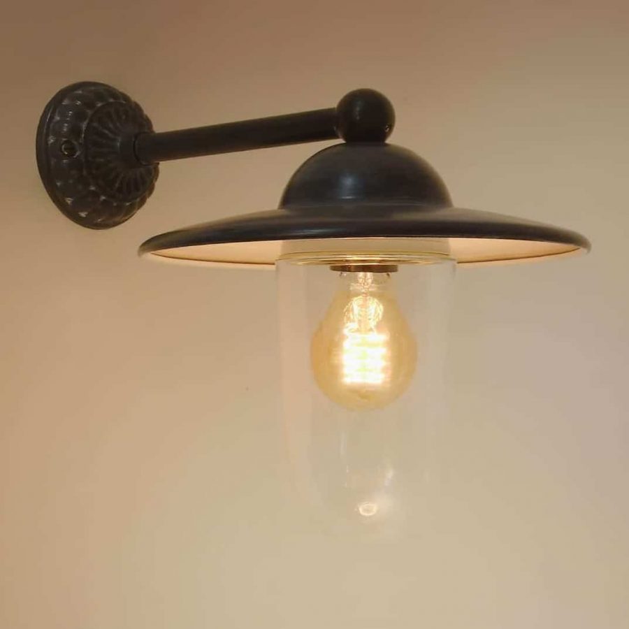 Frezoli Ceretto Tierlantijn buitenlamp wandlamp 712 lood finish