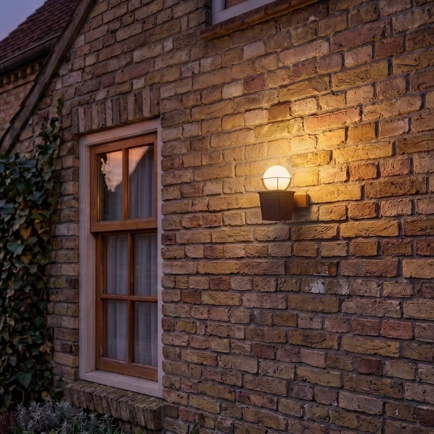 Buitenlamp Milano wand cortenstaal: exclusieve buitenverlichting