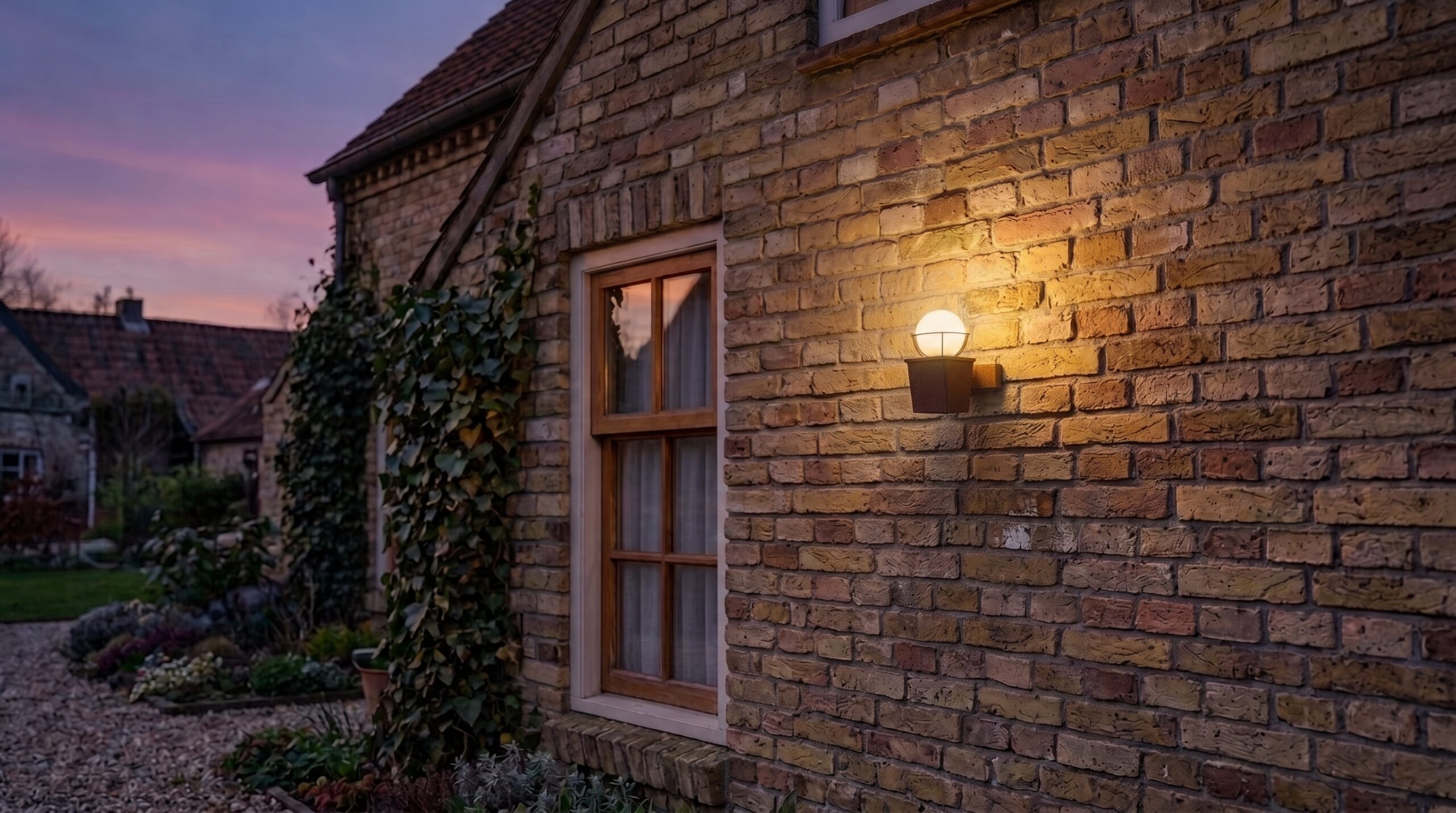 Buitenlamp Milano wand cortenstaal: exclusieve buitenverlichting