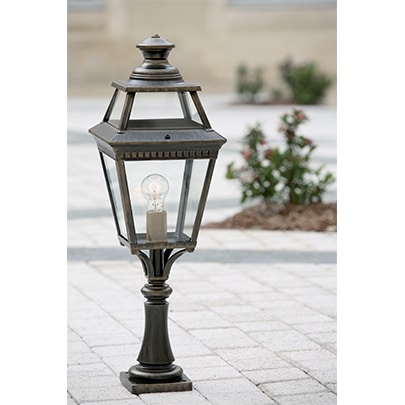 Roger pradier buitenlamp sokkellamp place des vosges 3 model 5 tuinextra buitenverlchting