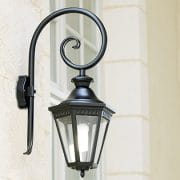 Wandlamp krul Victoria Roger Pradier VI1903 zwart buitenlamp tuinextra