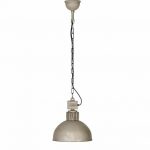 Raz 815.1.800 industriele plafondlamp hanglamp Frezoli met zink finish bij TuinExtra in webshop en showroom.
