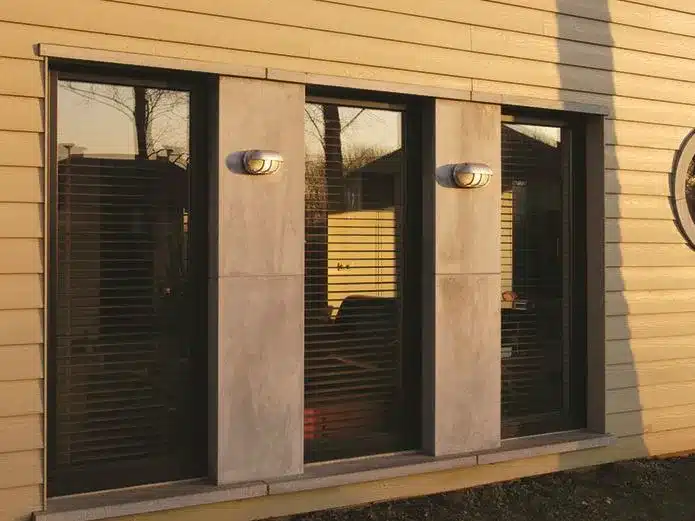 Stallamp aluminium bulleye buitenlamp TuinExtra lotus bel lighting