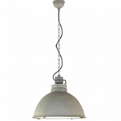 Orr 828.1.800 industriele plafondlamp buiten hanglamp Frezoli met zink finish bij TuinExtra in webshop en showroom.
