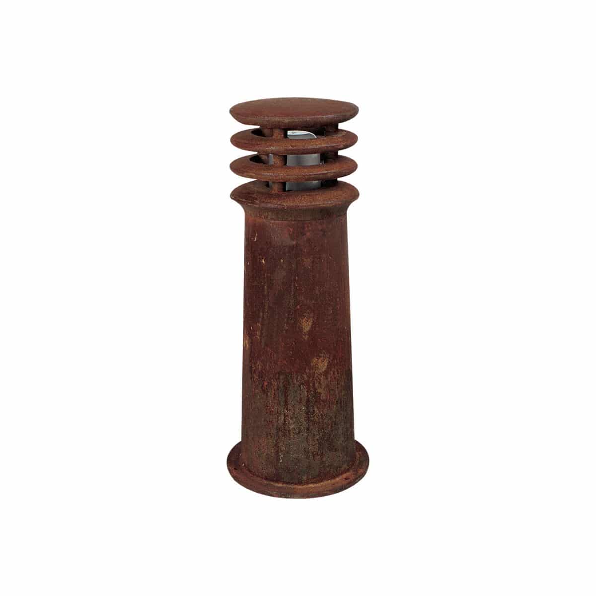 Rusty corten buitenlampen Royal Botania roestige tuinverlichting 40 of 70 cm hoog