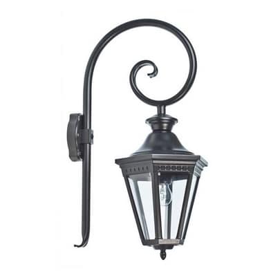 Wandlamp krul Victoria Roger Pradier VI1903 zwart buitenlamp tuinextra