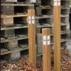 Buitenlamp oslo cortenstaal tuinlamp roest TuinExtra buitenverlichting Kaatsheuvel