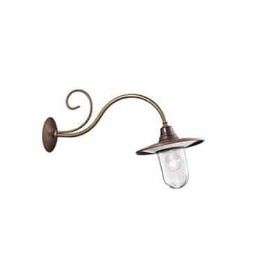 Buitenlamp koper Barchessa Il Fanale 220.25.ort