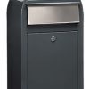 Brievenbus bobi grande S small antraciet tuinextra