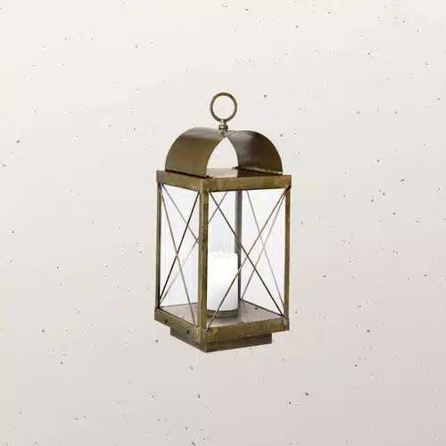 Terraslamp Lanterne Il Fanale verouderd koper 265.11.OO