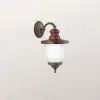 Venezia Il Fanale buitenlamp 248.09.ORT wandlamp koper messing tuinextra buitenverlichting