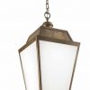 Plafondlamp Quadro 262.50.OB IL Fanale hanglamp aan ketting