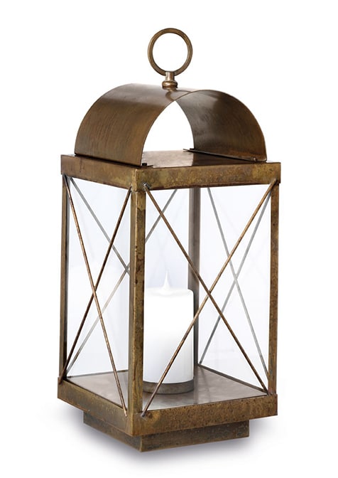 Terraslamp Lanterne Il Fanale verouderd koper 265.11.OO