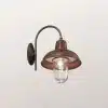 243.26.ORT Landelijke koperen buitenlamp Contrada Il Fanale verouderd koper