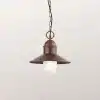 Il Borgo plafondlamp kettinglamp koper il fanale il borgo tuinextra