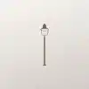 301.B2.ORT Landelijke koperen buitenlamp Lampioni Il Fanale verouderd koper buitenverlichting