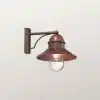 Il Fanale 244.05.ort il borgo wandlamp koper buitenlamp tuinextra buitenverlichting