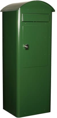 Sp70-5 brievenbus safepost groen tuinextra
