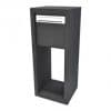 Brievenbus Novo beton antraciet glad (hardsteen uitstraling) bij TuinExtra in webwinkel en showroom maar ook Bobi