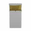 brievenbus sp14 safepost 14 wit wand tuinextra