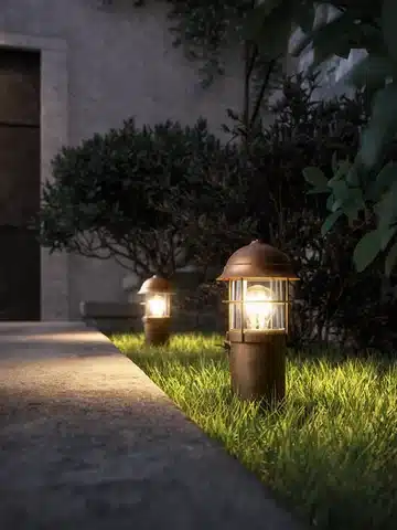245.42.ort buitenlamp tuinverlichting koper il fanale garden tuinextra kaatsheuvel