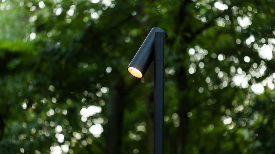 Dexter vector pole zwart led tuinextra