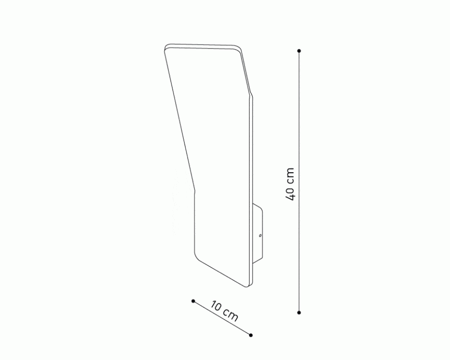 Bent wall wandlamp links Dexter buitenlampen