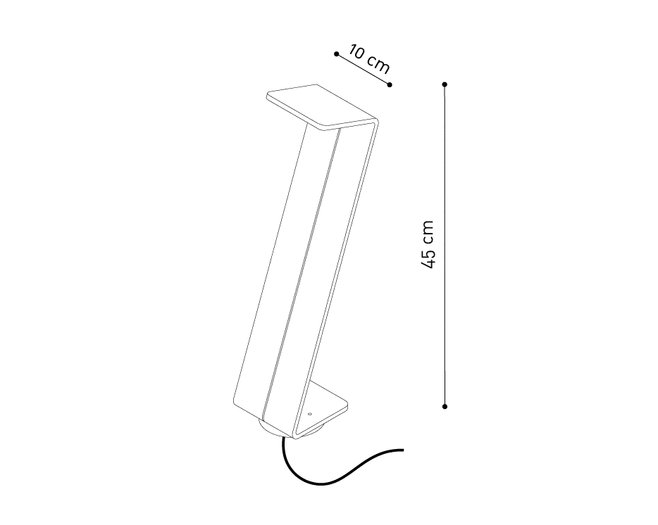 Bent zzz buitenlamp Dexter design tuinverlichting led