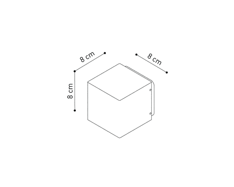 Cube XL Dexter Design buitenlamp wandlamp TuinExtra