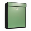 Allux grundform brievenbus wand vierkant tuinextra