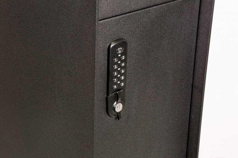 Pakketbrievenbus Fenix Front zwart - Afbeelding 4
