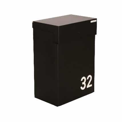 eSafe shopperbox digital wandbrievenbus pakketjes zwart TuinExtra