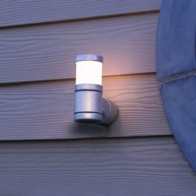 Buitenlamp Oni blank aluminium stoer tuinextra industriele buitenlampen