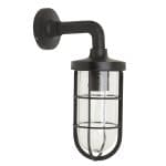 Buitenlamp tristan antiek black zwarte scheepslamp industriele buitenlamp stallamp