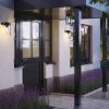 Tesla wandlamp zwart royal botania buitenverlichting