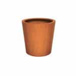 Bloembak plantenbak pot rond conisch roest cortenstaal tuinextra 100 cm adezz