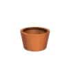 Bloembak plantenbak pot rond conisch roest cortenstaal tuinextra 100 cm adezz