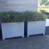 Bloembak verzinkt staal 120 x 50 x 60 cm showmodel - Afbeelding 2