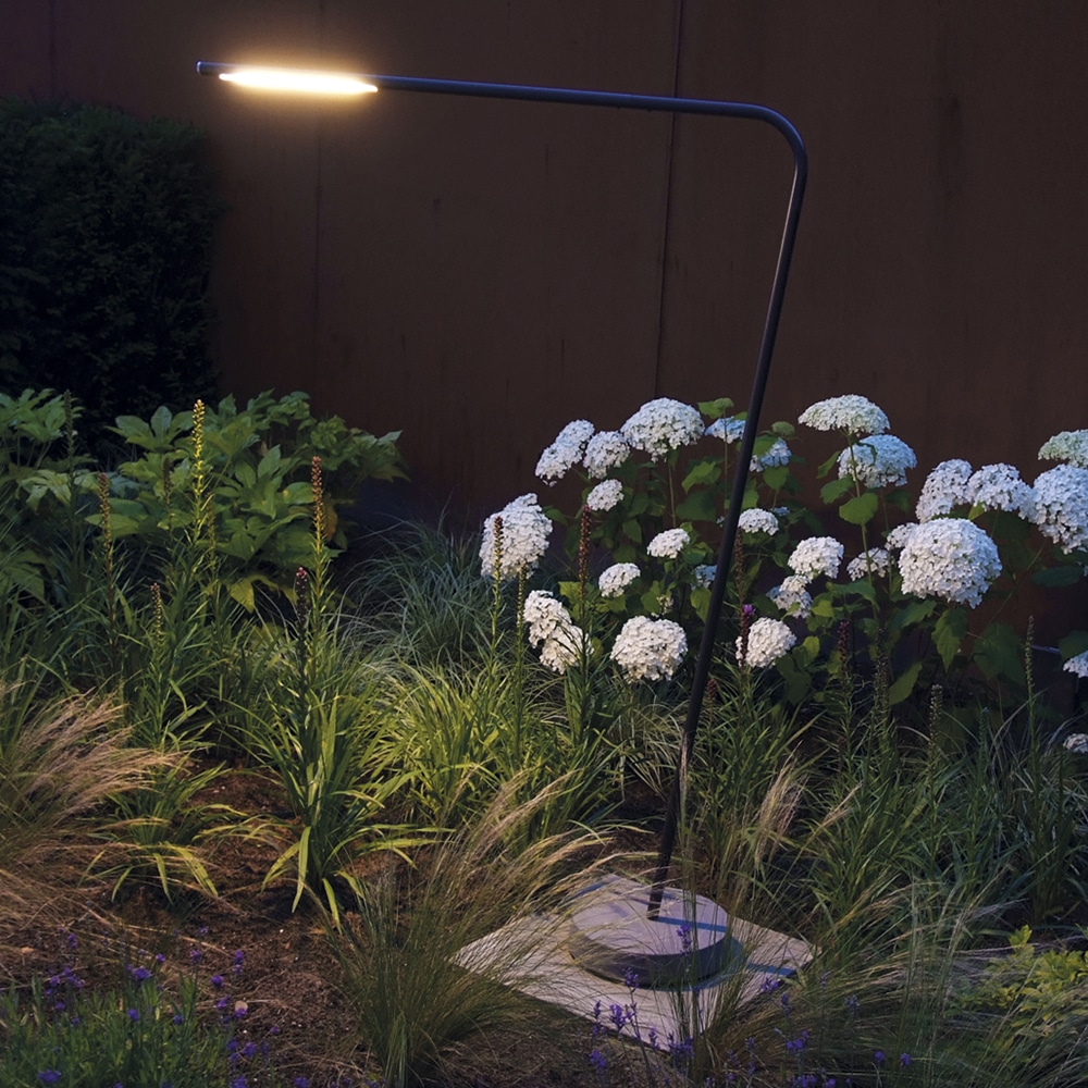 Minimal terraslamp antraciet -