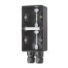 niko hydro buitenstopcontact zwart ip55 waterdicht