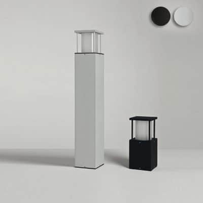 Buitenlamp Poema zwart vierkant 60 of 22 cm tuinverlichting modern TuinExtra