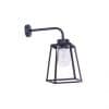 Lampiok roger pradier wandlamp antraciet zwart buitenlamp 25 jaar garantie