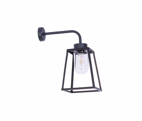 Lampiok roger pradier wandlamp antraciet zwart buitenlamp 25 jaar garantie