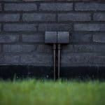 niko hydro buitenstopcontact zwart ip55 waterdicht