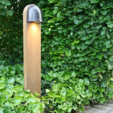 Murlo buitenlamp tuinverlichting teak hardhout brons Frezoli downlight 741.1.150 TuinExtra