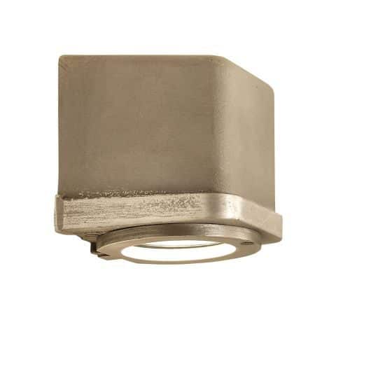 Sizz Frezoli buitenlamp 824 zink finish wandlamp industrieel in webwinkel en showroom bij TuinExtra