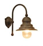 Frezoli 716 Ceggia lood finish Tierlantijn landelijke koperen buitenlampen in webwinkel en showroom bij TuinExtra