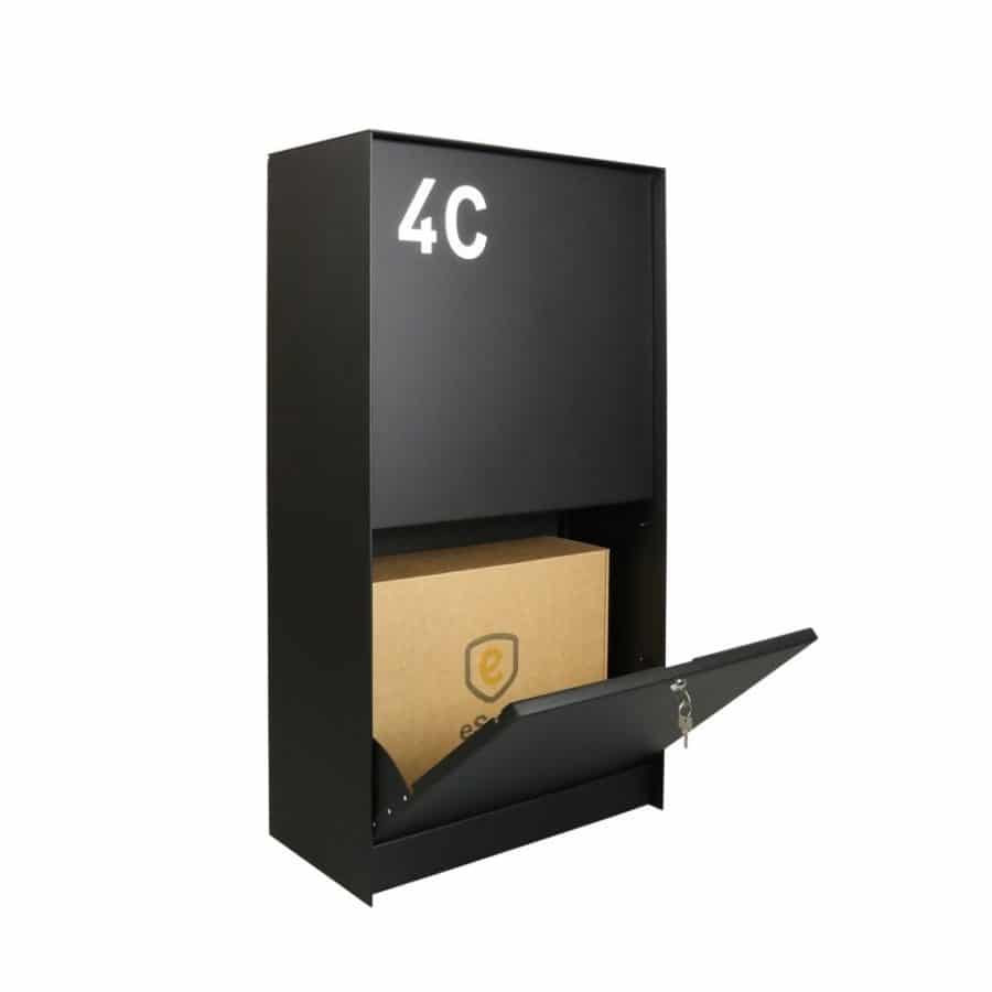 Esafe pakketbrievenbus Dropbox medium post en pakketten zwart tuinextra