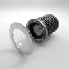 Grondspot krachtig led 9 watt of 16 watt of 23 watt of 28 watt 2700 kelvin tuinextra IP67