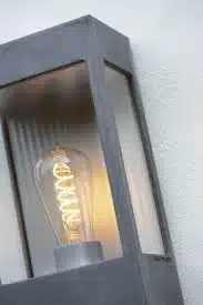 Brick buitenlamp blank aluminium Roger Pradier TuinExtra kaatsheuvel buitenverlichting